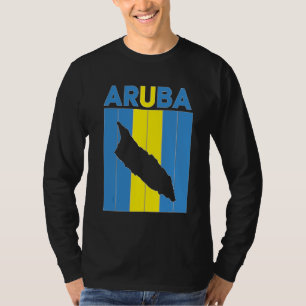 Aruba Country Borders T-Shirt