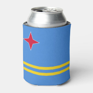 Aruba Flag Can Cooler