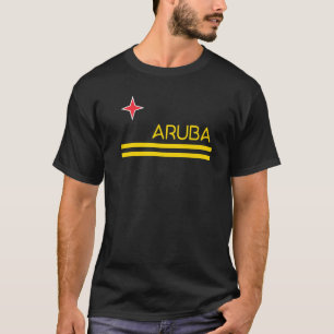 ARUBA FLAG DUTCH CARRIBEAN ORANJESTAD T-Shirt