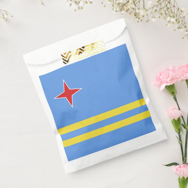 Aruba flag favour bag (Sealed)