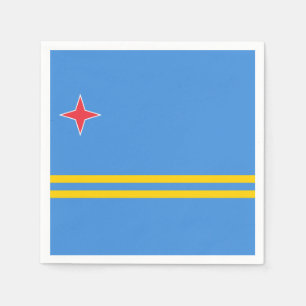 Aruba flag Paper Napkin
