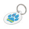 Aruba Flag PAW Dog ID Tag