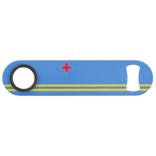 Aruba Flag Speed Bottle Opener