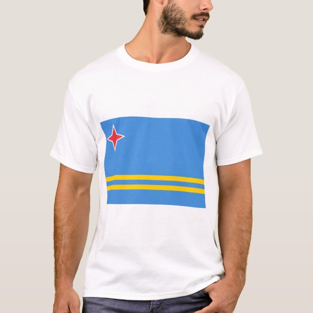 Aruba Flag T-Shirt (Front)