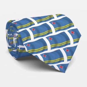 Aruba Flag Tie