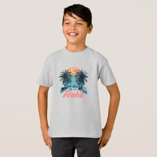 Aruba Island Design (Version 2) - Kids' Basic T-Sh T-Shirt