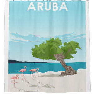 Aruba Island Travel Flamingo   Family Flamingo