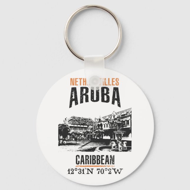 Aruba Keychain (Front)