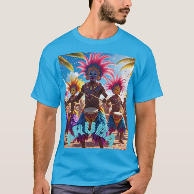 Aruba lights up T-Shirt (Front)