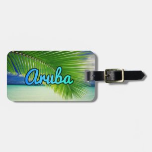 Aruba luggage tag