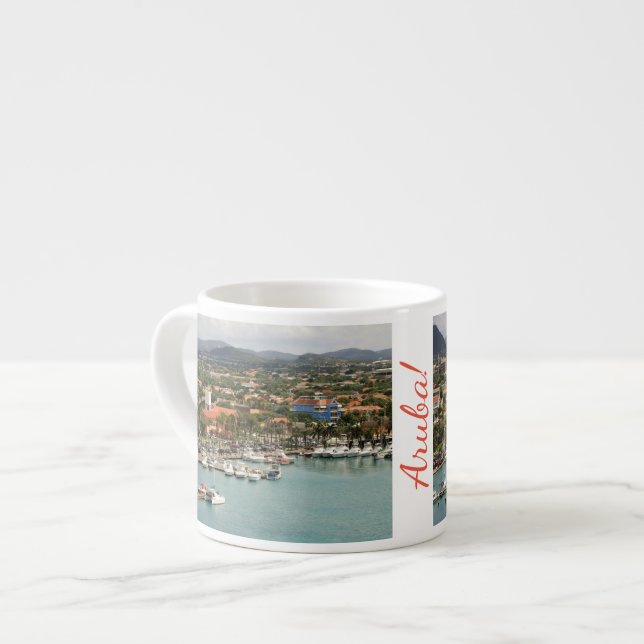 Aruba Marina Espresso Cup (Front Left)
