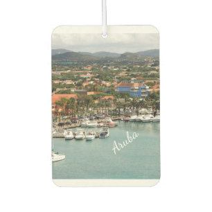 Aruba Marina Heart shaped Air Freshener