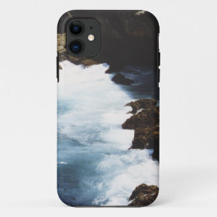 Aruba Ocean Crashing On The Rocks iPhone 11 Case