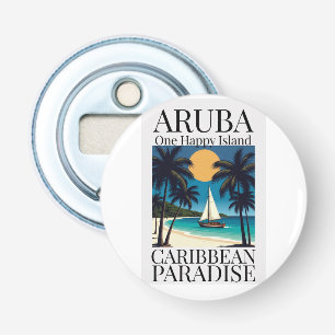 Aruba One Happy Island Bottle Opener
