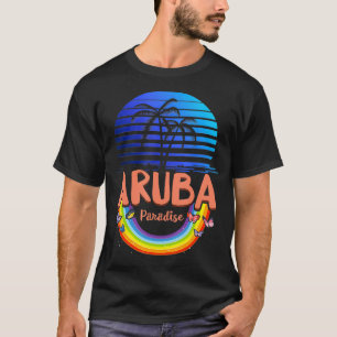 Aruba Paradise Beach Lover Summer Tropical Travel T-Shirt