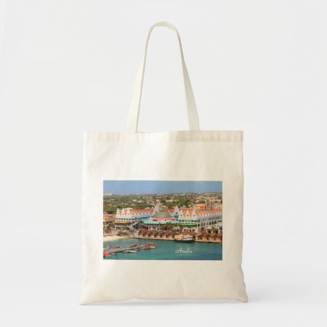 Aruba, Photography, Marina, Tote Bag (Front)