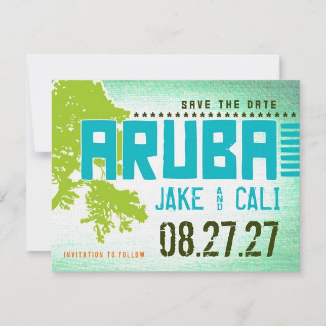 ARUBA Save the Date (Front)