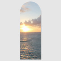 Aruba Scenic Sunset over the Caribbean Sea Quote