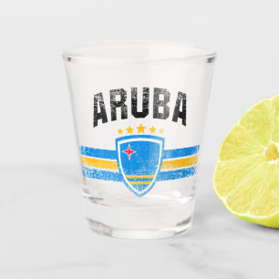 Aruba shot glass