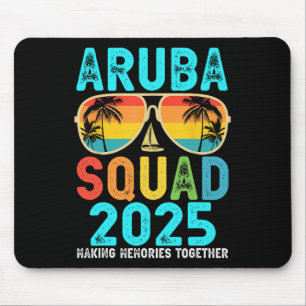 Aruba Squad 2025 Vacation Friends Family Matching Mouse Pad