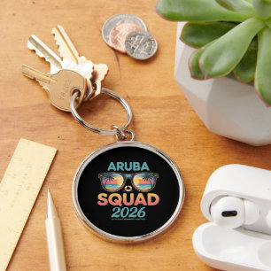 Aruba Squad 2026 Retro Keychain