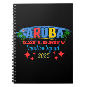 Aruba Vacation 2025 Vibes Tropical Island Getaway Notebook
