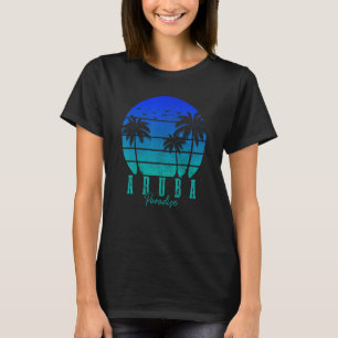 Aruba Vintage Surfer Caribbean T-Shirt