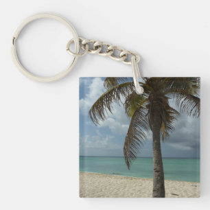 Aruban Beach I Beautiful Nature Scene Keychain