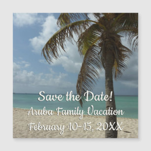 Aruban Beach I Save the Date