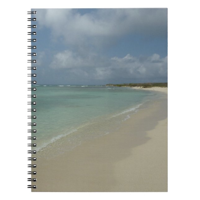 Aruban Beach II Beautiful Nature Scene Notebook (Front)