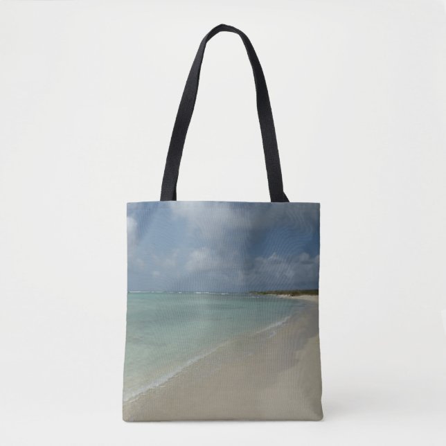 Aruban Beach II Beautiful Nature Scene Tote Bag (Front)