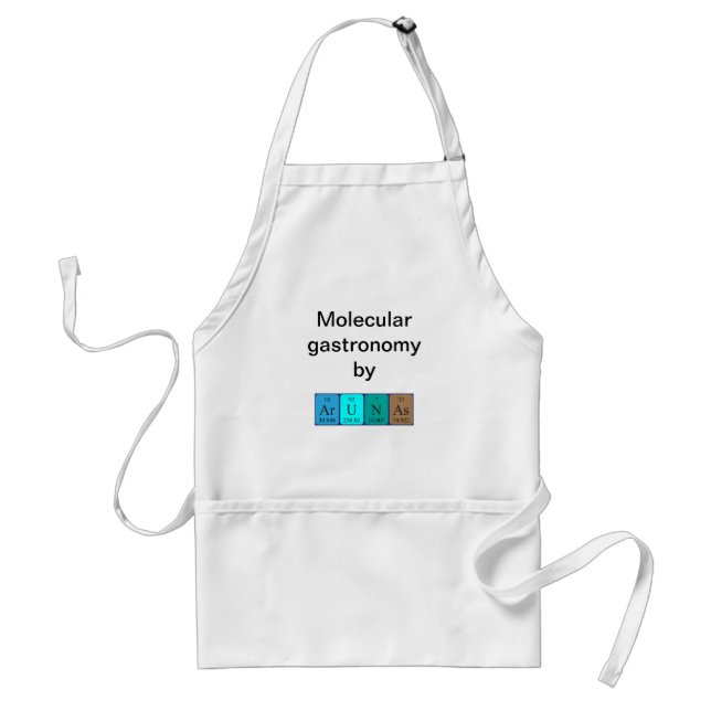 Arunas periodic table name apron (Front)
