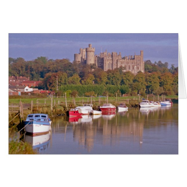 Arundel Castle card (Front Horizontal)