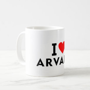 Arvada United States America USA love city heart l Coffee Mug