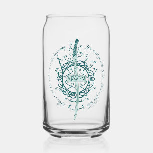 ARWEN™ Elven Sword Quote Can Glass