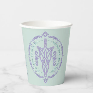 ARWEN™ Evenstar Quote Graphic Paper Cups