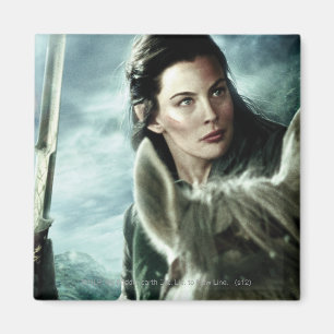 ARWEN™ in Snow and Sword Magnet