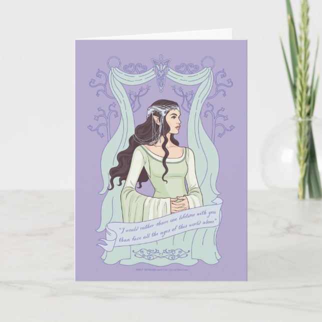 ARWEN™ "Share One Lifetime With You" Graphic Card (Front)