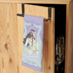 ARWEN™ "Share One Lifetime With You" Graphic Kitchen Towel<br><div class="desc">Celebrate one of the most romantic moments in Middle-Earth™ with this breathtaking Lord of the Rings™ design inspired by Arwen™. Illustrated in an elegant, storybook style, Arwen stands framed by flowing Elven drapery and delicate vine motifs, her serene expression capturing timeless grace and devotion. Beneath her, the beloved quote reads,...</div>