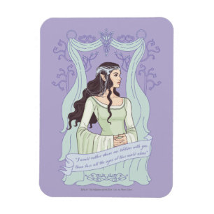 ARWEN™ "Share One Lifetime With You" Graphic Magnet