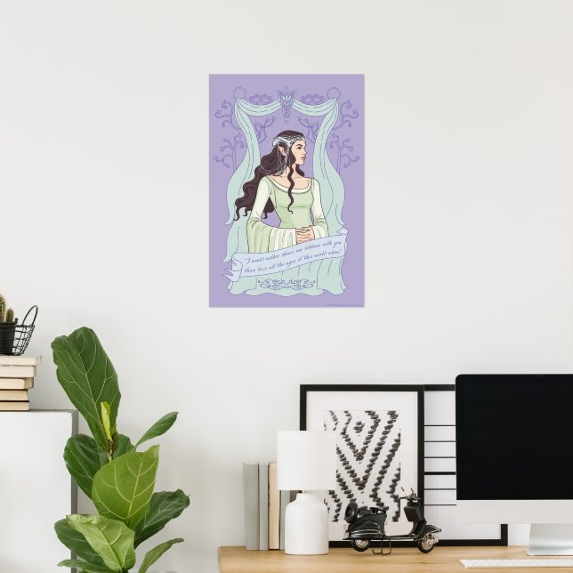 ARWEN™ "Share One Lifetime With You" Graphic Poster (Home Office)