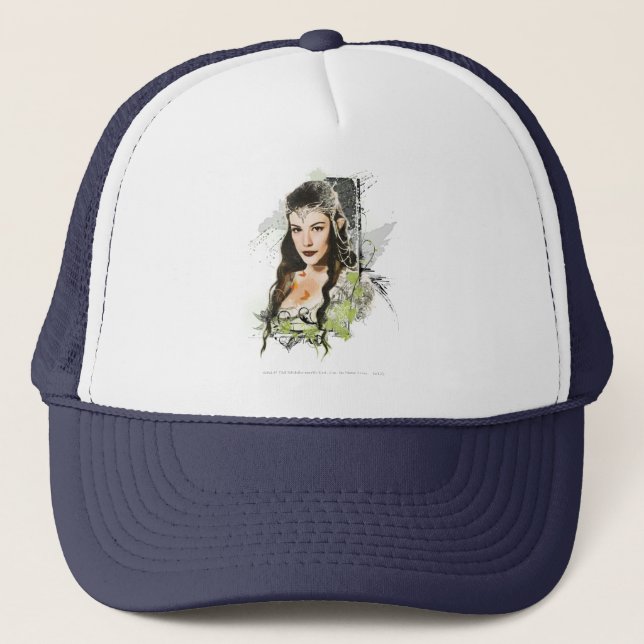 ARWEN™ Vector Collage Trucker Hat (Front)