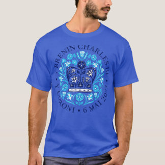 Arwyddlun Coroniad y Brenin Charles III 3 T-Shirt