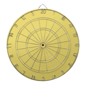 Arylide yellow (solid colour) Dartboard