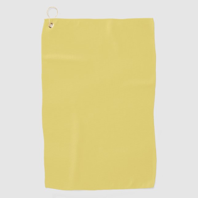  Arylide yellow (solid colour)  Golf Towel (Front)