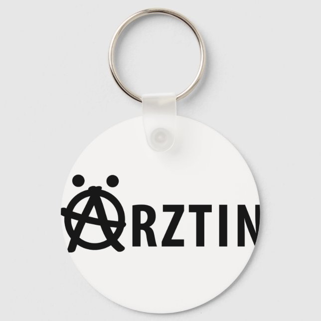 Ärztin icon keychain (Front)