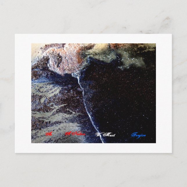 As A Nation We Must Forgive Postcard (Front)