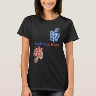 As Above so Below Angels Magic Alchemy Occult T-Shirt