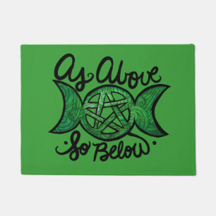 As Above So Below Doormat