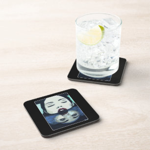 ‘As Above, So Below’ Painting on a  Coaster